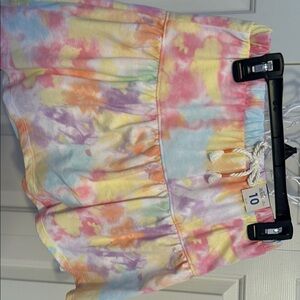 Colorful Tie-Dye Skirt